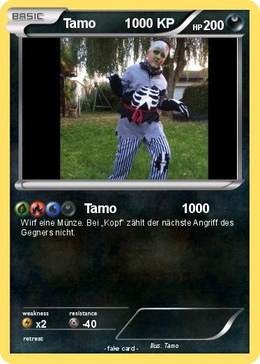 Pokemon Tamo        1000 KP