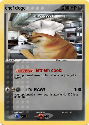 Pokemon chef doge