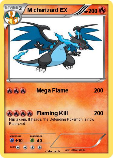 Pokemon M charizard EX