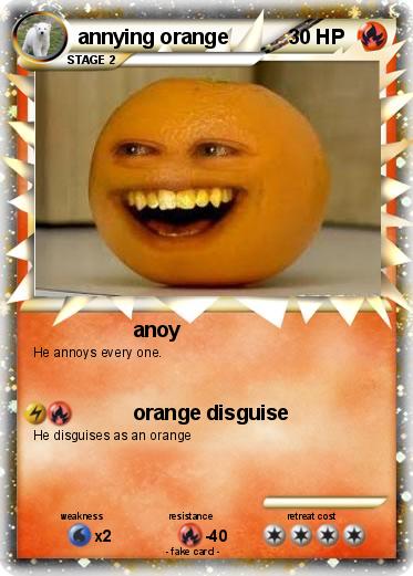 Pokemon annying orange