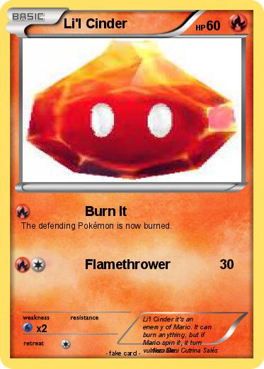Pokemon Li'l Cinder