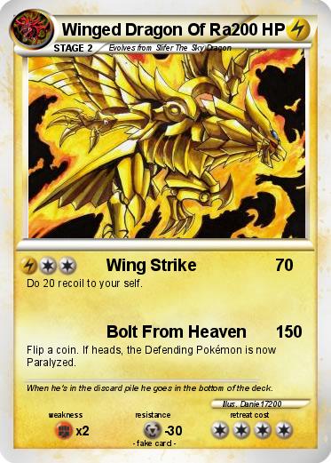 Pokemon Winged Dragon Of Ra