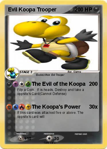 Pokemon Evil Koopa Trooper