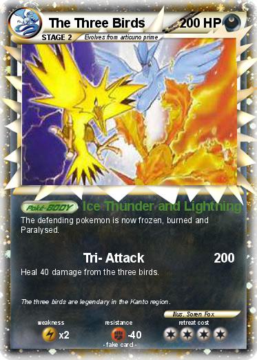 Pokemon The Three Birds
