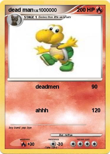Pokemon dead man