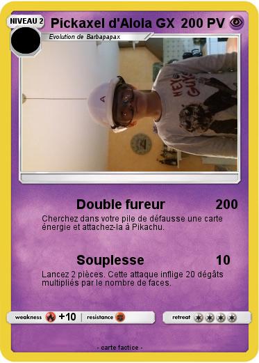 Pokemon Pickaxel d'Alola GX