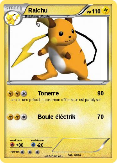 Pokemon Raichu