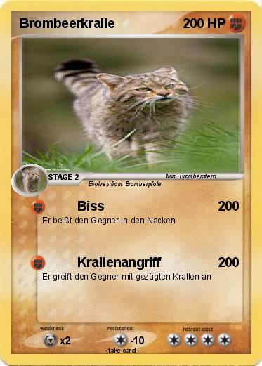 Pokemon Brombeerkralle