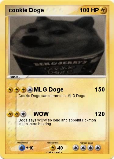 Pokemon cookie Doge