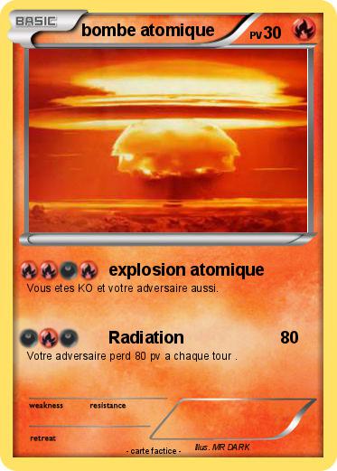 Pokemon bombe atomique