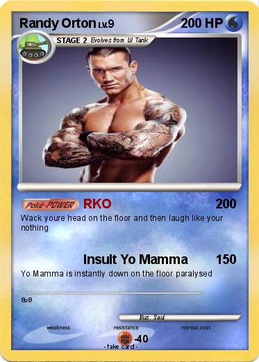 Pokemon Randy Orton