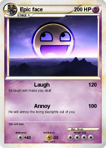 Pokemon Epic face