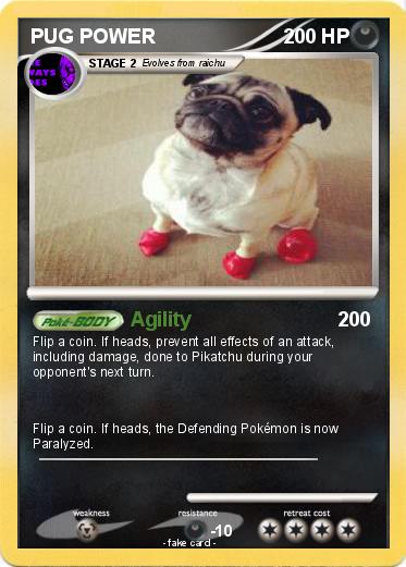 Pokemon PUG POWER