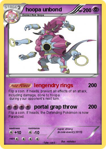 Pokemon hoopa unbond
