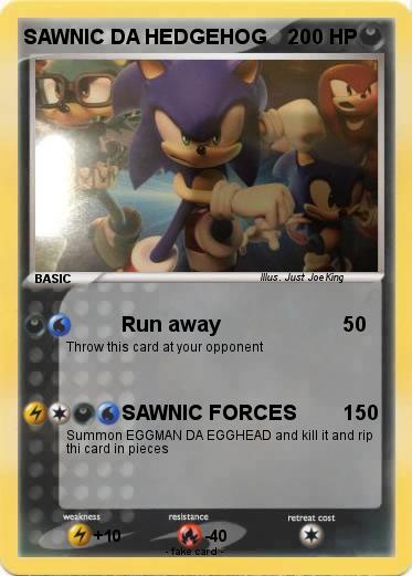Pokemon SAWNIC DA HEDGEHOG