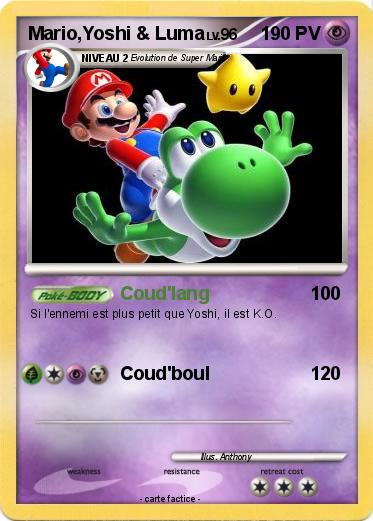 Pokemon Mario,Yoshi & Luma