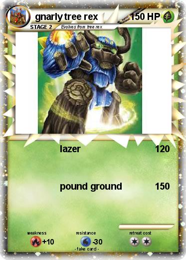 Pokemon gnarly tree rex
