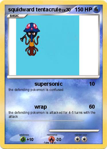 Pokemon squidward tentacrule
