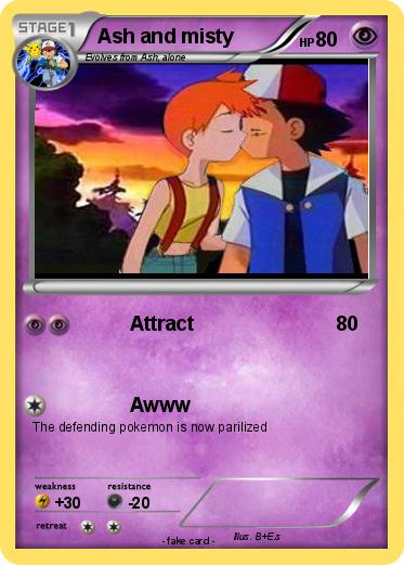 Pokemon Ash and misty