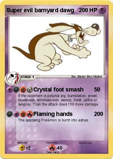 Pokemon Super evil barnyard dawg