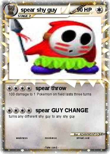 Pokemon spear shy guy