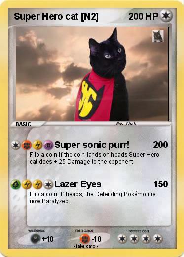Pokemon Super Hero cat [N2]