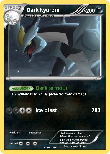 Pokemon Dark kyurem