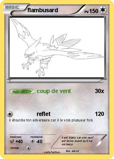 Pokemon flambusard