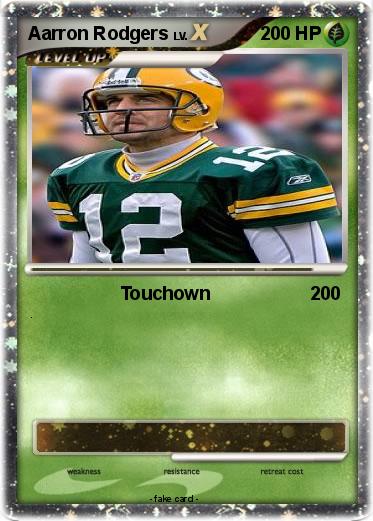 Pokemon Aarron Rodgers