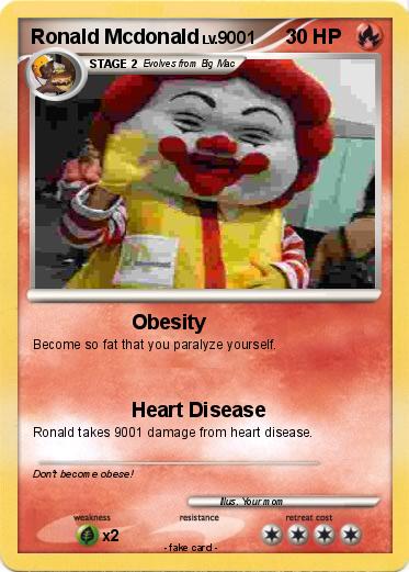 Pokemon Ronald Mcdonald
