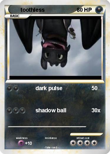 Pokemon toothless
