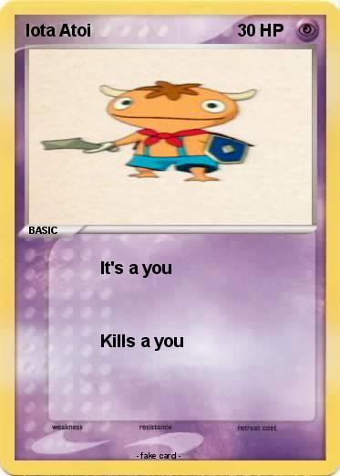 Pokemon Iota Atoi