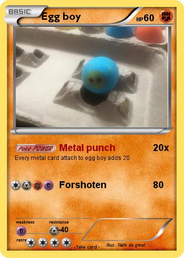 Pokemon Egg boy