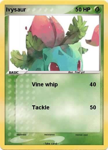 Pokemon Ivysaur