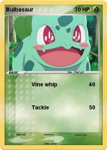 Pokemon Bulbasaur