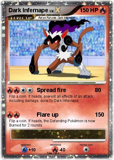 Pokemon Dark Infernape