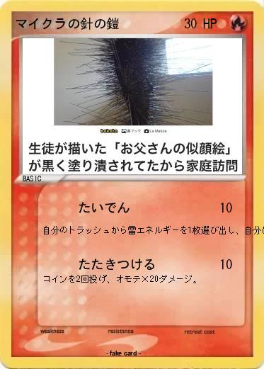 Pokemon マイクラの針の鎧