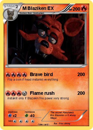 Pokemon M Blaziken EX