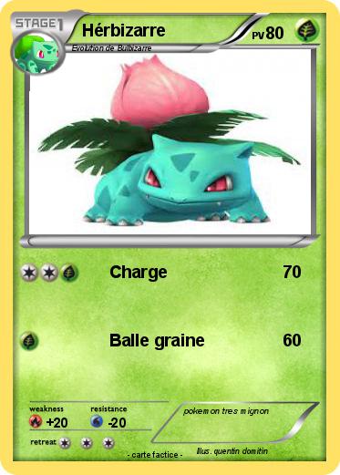 Pokemon Hérbizarre