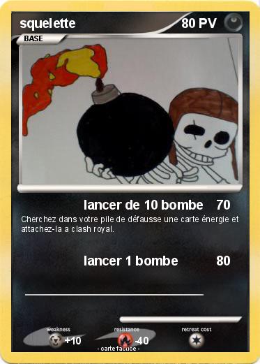 Pokemon squelette