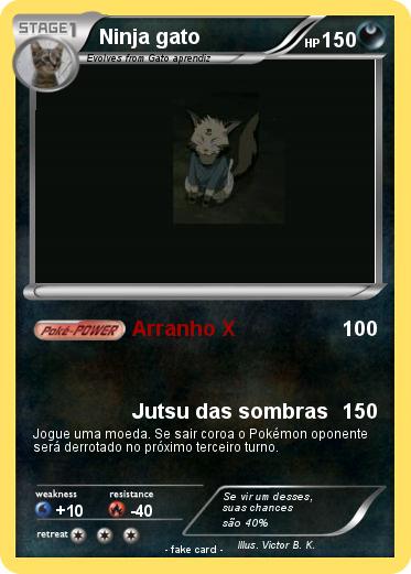 Pokemon Ninja gato