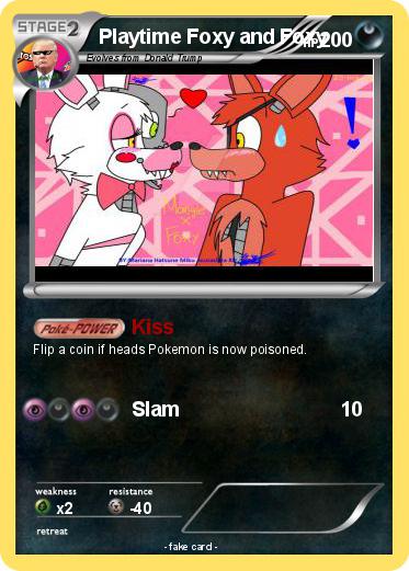 Pokemon Playtime Foxy and Foxy