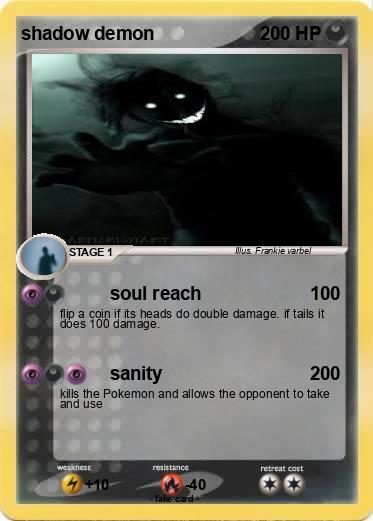 Pokemon shadow demon