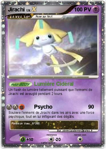 Pokemon Jirachi