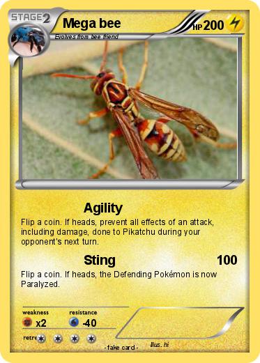 Pokemon Mega bee
