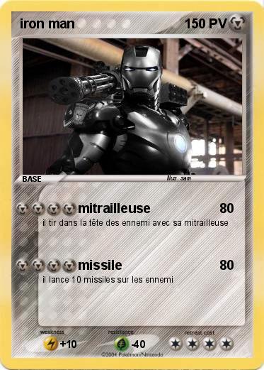 Pokemon iron man