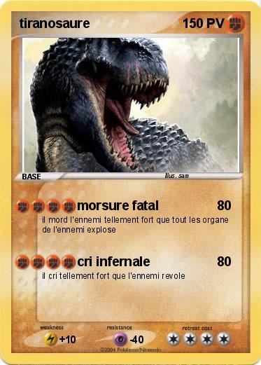Pokemon tiranosaure