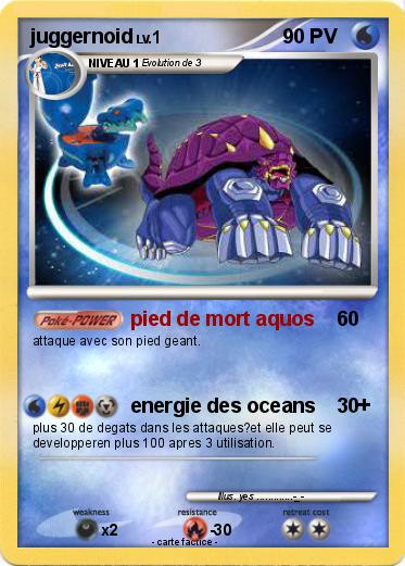 Pokemon juggernoid