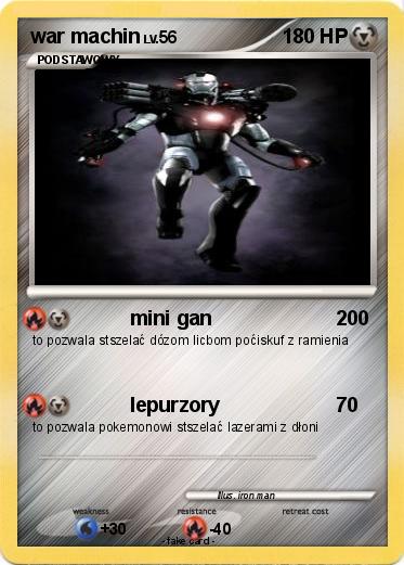 Pokemon war machin