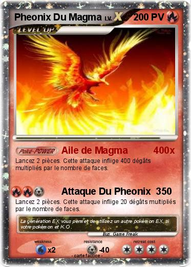 Pokemon Pheonix Du Magma